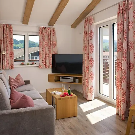 5 Sterne Hochgratblick Mit Schwimmbad Und Sauna Апартаменты Оберштауфен